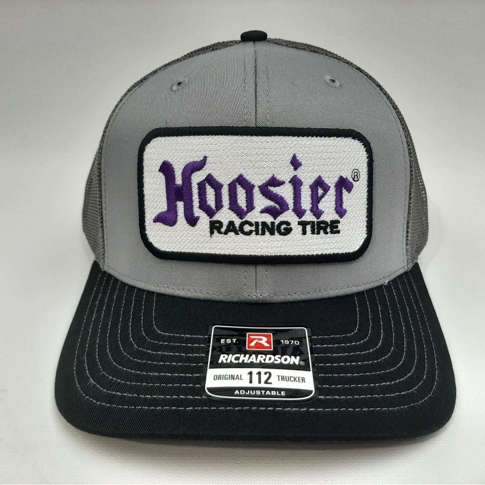 Hoosier Racing Tire Richardson 112 Trucker Mesh SnapBack Cap Hat Multicolor